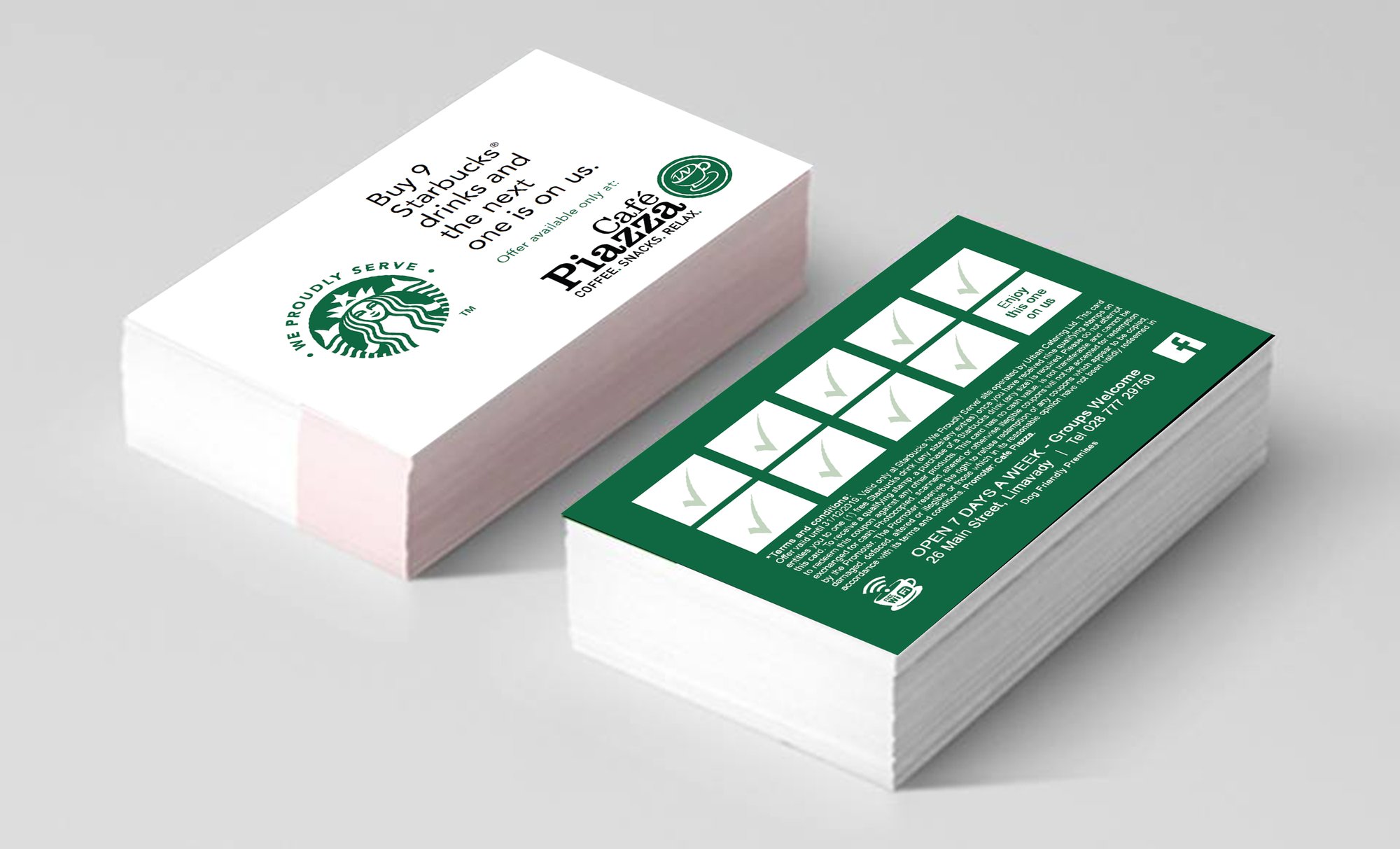 Cafe Piazza Cards