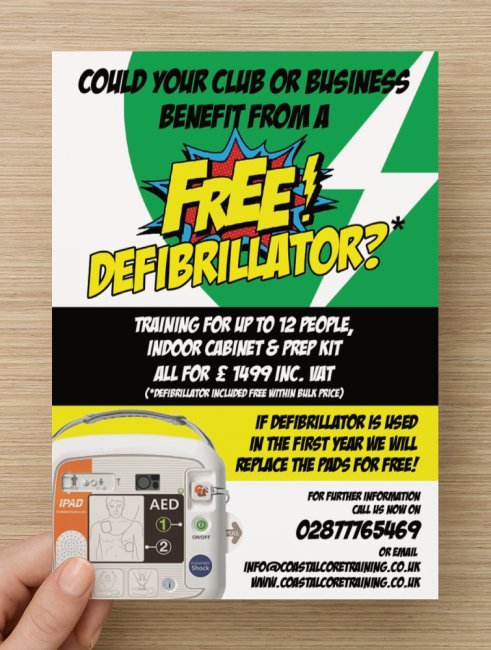 Defibrillator Flyer Preview