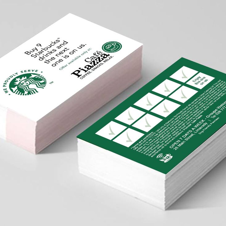 Cafe Piazza Cards