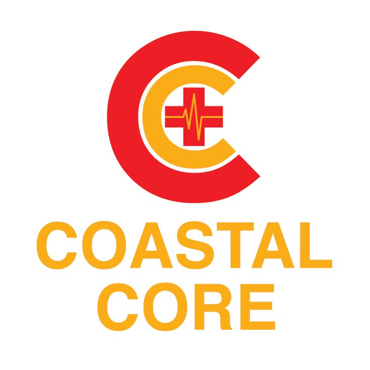Coastal Core Logo Square Gold