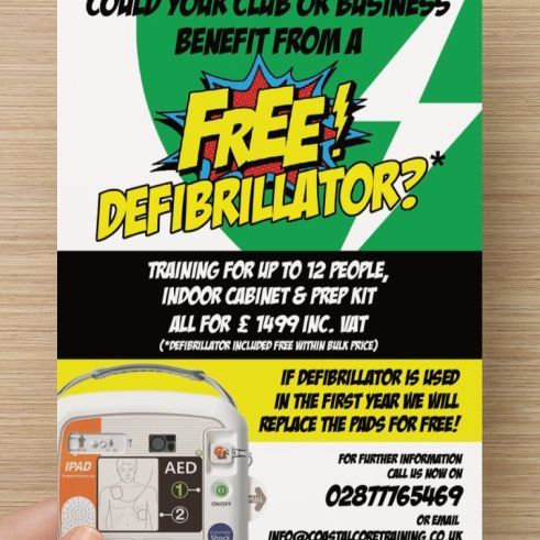 Defibrillator Flyer Preview